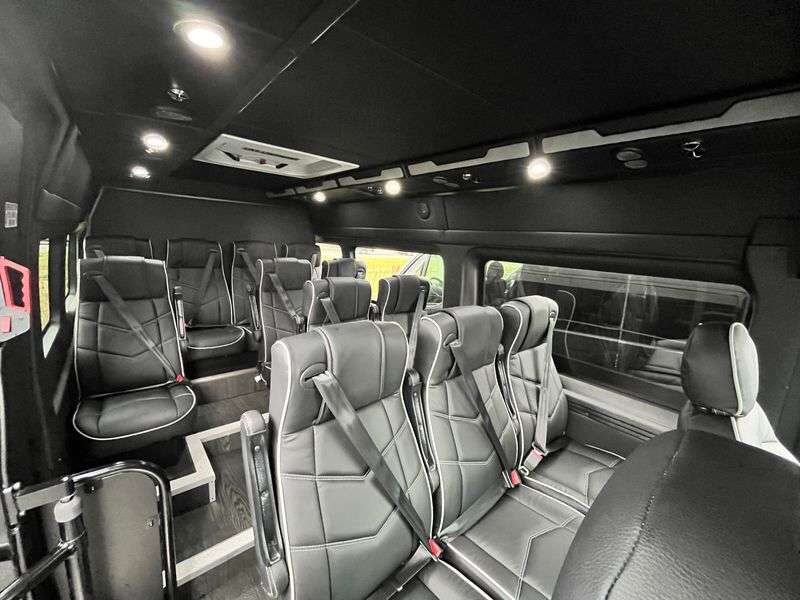 13 Passenger Executive Van interior