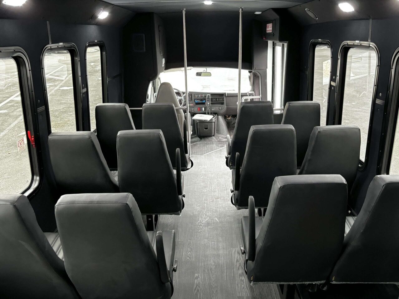 14 Passenger ADA Shuttle interior